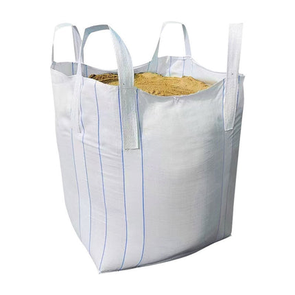 Heavy Duty Bulk Ton Bag White Thickened Woven Sack Large Lifting Storage Bag
