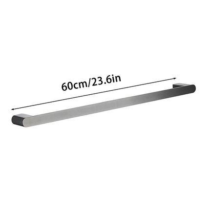 Bathroom Towel Rack Wall Mounted Stainless Steel Bath Towel Holder For Storage