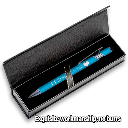 10pcs Black Clamshell Pen Box Gift Case Packaging for Pen Storage and Display