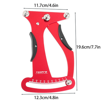 Park Tool Bike Spoke Tension Meter Gauge Wheel Spoke Pro Bike Checker Chart