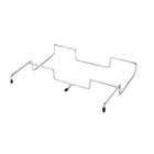 Portable Foldable Stainless Steel Trash Rack for Outdoor Camping Picnic Use