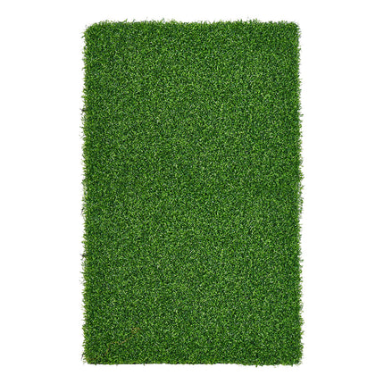 Artificial Synthetic Grass Lawn Realistic Fake Turf Garden Outdoor Decor Set