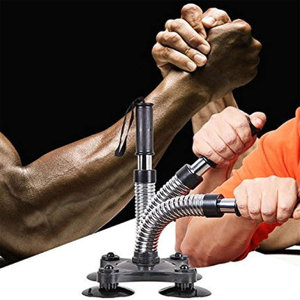 Arm Wrestling Trainer Wrist and Forearm Strength Exerciser Spring Resistance Device