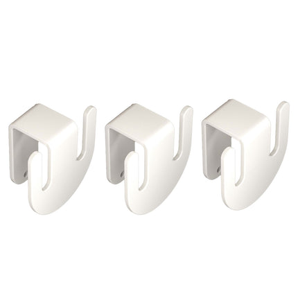 3PCS Wall Mounted Slipper Rack Bathroom Shoe Storage Hook Holder Organiser