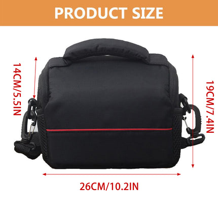 Handheld Outdoor Portable Camera Bag Water Resistant DSLR Lens Tripod Storage