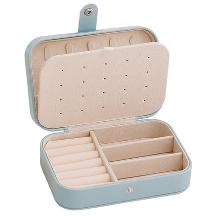 Jewelry Storage Box Travel Mini Case Portable Small Organiser for Rings Earrings