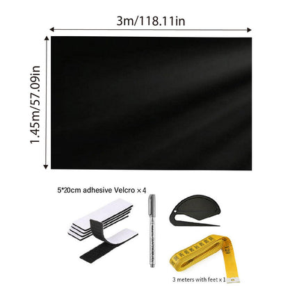 Portable Blackout Curtains for Sunscreen Window Shades Light Blocking Drapes