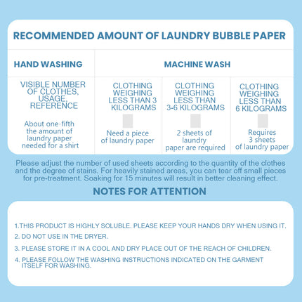 2 Boxes 80 Sheets Concentrated Laundry Detergent Sheets Active Stain Removal