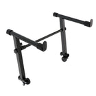 Electronic Keyboard Stand Adjustable Height X Type Piano Stand Double Pipe Raised Stand