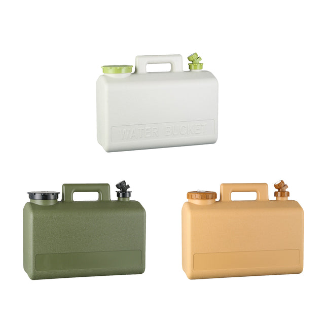 Portable 20L Water Tank Container with Tap Camping Car Outdoor Storage