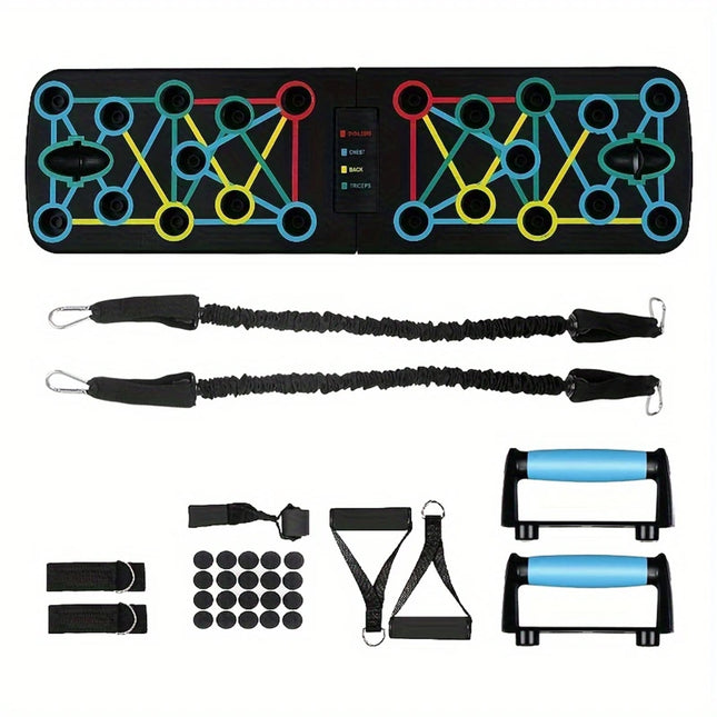 Push Up Board Home Multi Functional Fitness Folding Portable Gym Exercise Tool