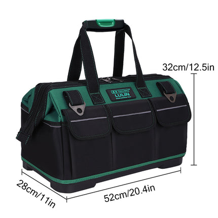 Multifunction Tool Bag Portable Durable Large Capacity Electrician Work Tote