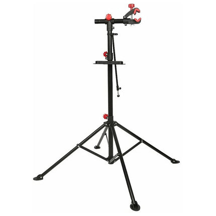 Steel Foldable Bike Repair Stand Blue or Red Accents