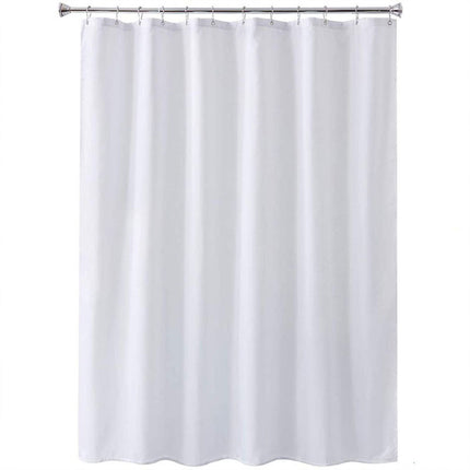 Waterproof Shower Curtain Polyester Shower Curtain Liner Bathroom White Home Use