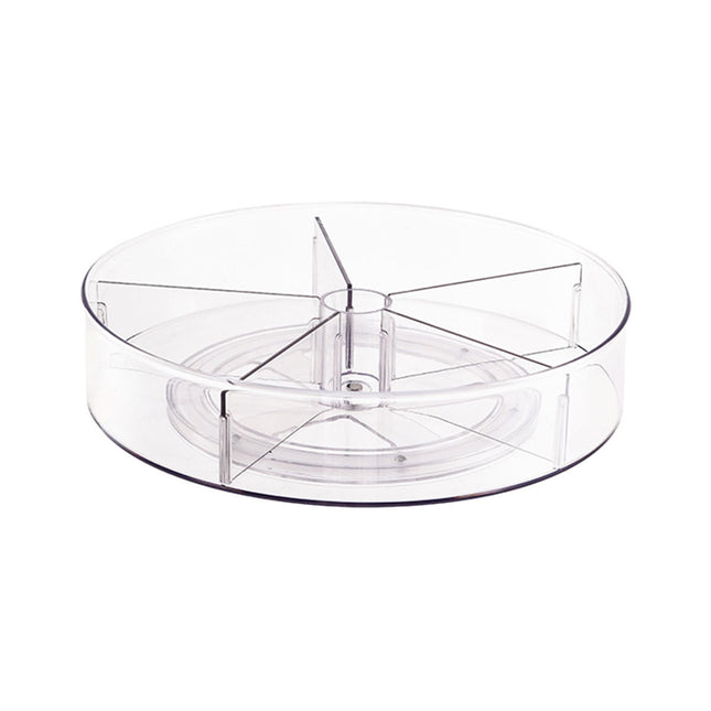 Six Point Fruit Snack Tray With Lid Dried Fruit Nut Candy Box Dustproof Storage