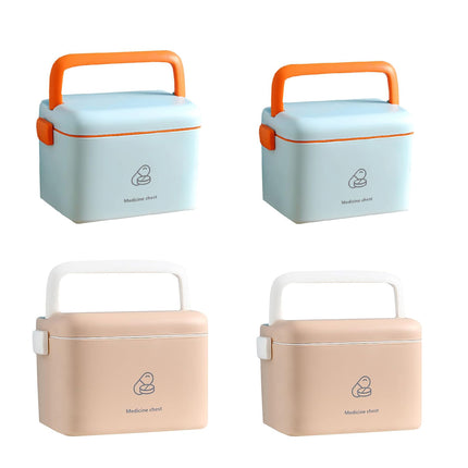 Large Capacity Home First Aid Kit Standing Emergency Medical Storage Box Use