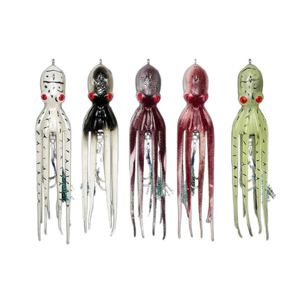 175g/240g Simulated Octopus Soft Bait Lure Fishing Artificial Squid Tackle