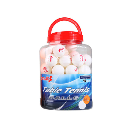 60Pcs Bucket High Bounce Durable Table Tennis Balls Training Comp Table Tennis