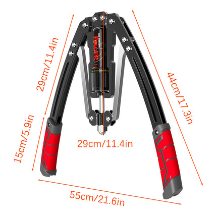 Hydraulic Arm Strengthener Mens Arm Strength Bar Home Exercise Fitness Grip