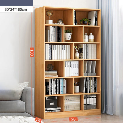 Floor Standing Home Multi Layer Bookcase Storage Shelf For Living Room Bedroom