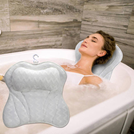 Butterfly Mesh Bath Pillow with 6 Suction Cups