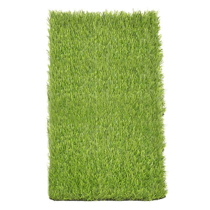 Artificial Synthetic Grass Lawn Realistic Fake Turf Garden Outdoor Decor Set