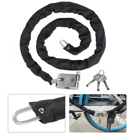 Heavy Duty Combination Padlock Chain High Security Anti Theft Lock For Gate Bike