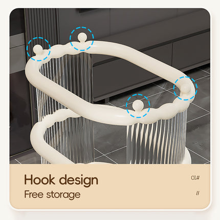 Yoga Mat Storage Rack Durable Plastic Yoga Mats Storage Towels Space Saving