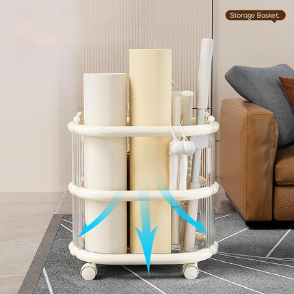 Yoga Mat Storage Rack Durable Plastic Yoga Mats Storage Towels Space Saving