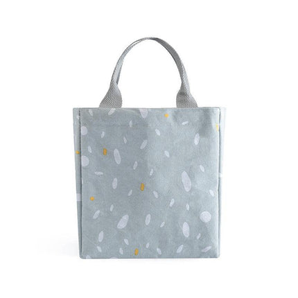 Portable Insulated Thermal Cooler Lunch Box Carry Tote Picnic Case Storage Bag 20x19x13cm - Aimall