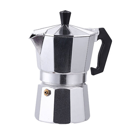 Aluminum Octagonal Mocha Pot European Coffee Utensil Kitchen Coffee Brewing Pot