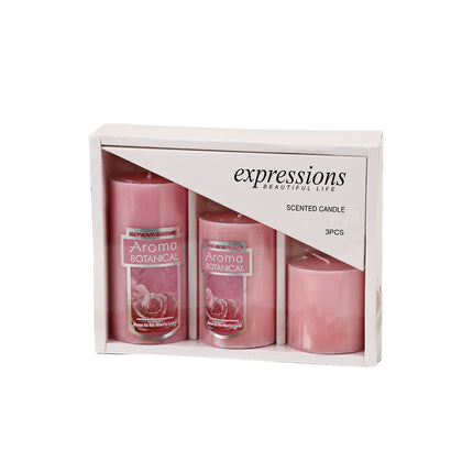 Classic Simple Cylindrical Scented Candles for Home Use Aromatherapy Decoration