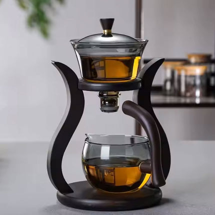 Glass Tea Set Household Set Transparent Teapot And Teacup Set Heat Resistant