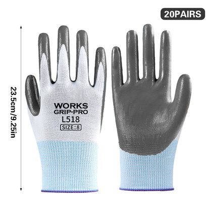 N518 Work Gloves Touch Screen Non Slip Wear Resistant Safety Labor Protection