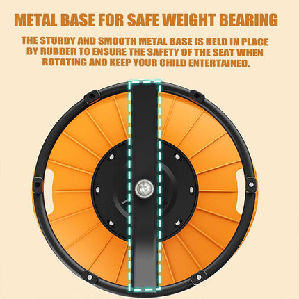 Circular Rotating Sensory Disc Training Toy Kids Non Slip Balance Coordination