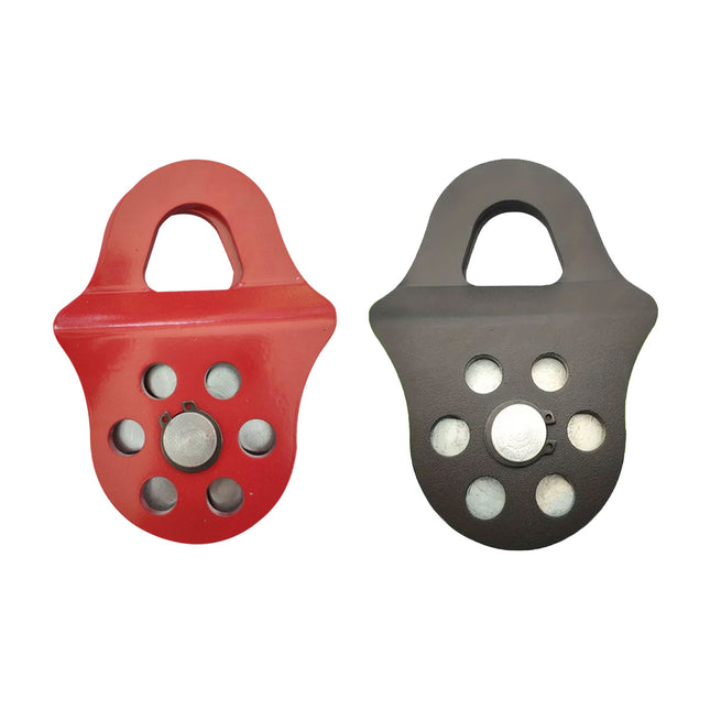 Off Road Recovery Winch Pulley Snatch Block Tackle Tow Hook Accessory Heavy Duty