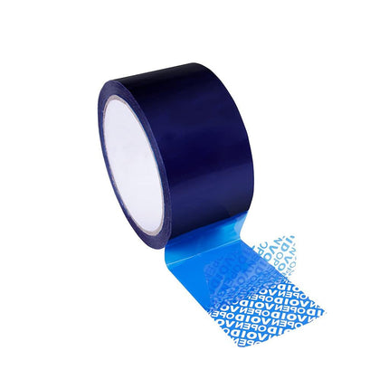 Blue VOID Tamper Evident Sealing Tape for Cartons Documents and Parcels