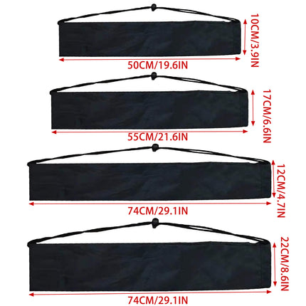 5 PCS Tripod Stand Lamp Stand Banner Polyester Drawstring Bag Foldable Portable