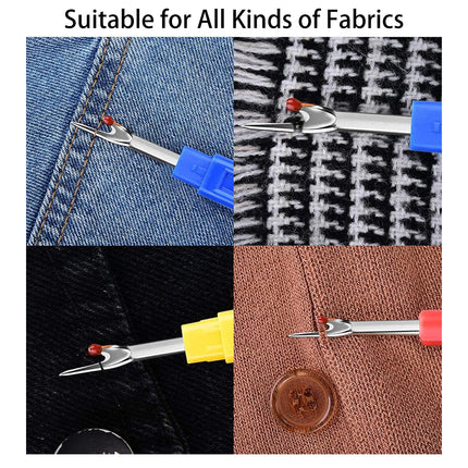 8 PCS Seam Ripper Plastic Handle Thread Cutter Sewing Craft Easy to Use Durable