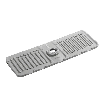 Faucet Draining Pad Narrow Sink Splash Guard Mat for Washbasin Water Catcher