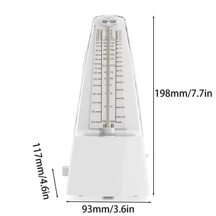 Metronome Standard Universal Mechanical Metronome for Piano Guitar Violin