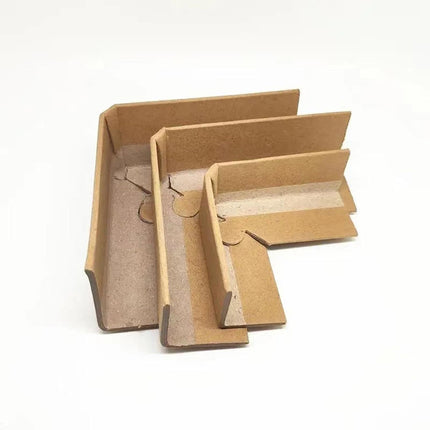 100pcs Kraft Paper Cardboard Corner Protector 90 Degree Angle Guard for Packing