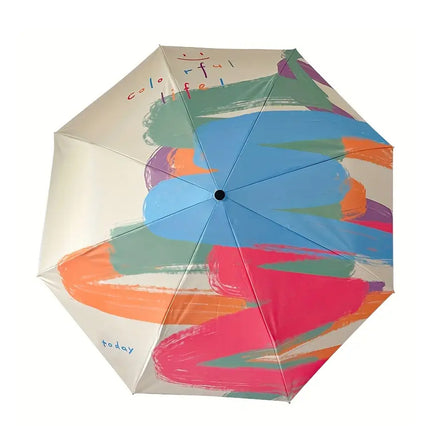 Folding Sunscreen Umbrella UV Protection Sunshade Portable Manual or Automatic
