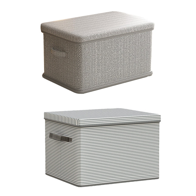 Clothes Storage Box Large Capacity Foldable for Wardrobe Closet Home Storage