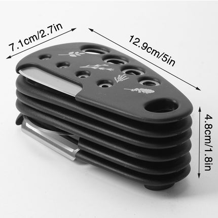 6 Pcs Kitchen Gadget Set Space-Saving Stackable 430 Stainless Steel