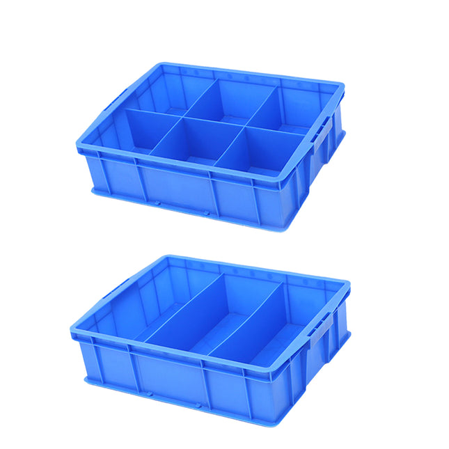 Thickened Plastic Storage Box 3/6 Compartments Storage Box for Hardware Tools