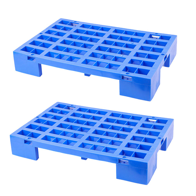 2PCS Plastic Moisture Proof Partition Hollow and Raised Design