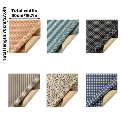 70x50cm Wrapping Paper Gift Packaging Decorative Craft Paper Birthday Wedding