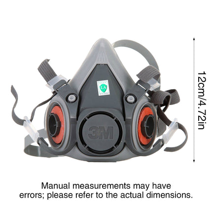 6200 Half Facepiece Respirator Mask Organic Vapor Chemical Safety Protection