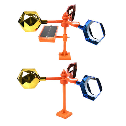 Solar Bird Repeller with 360-Degree Rotation Reflective Rainproof